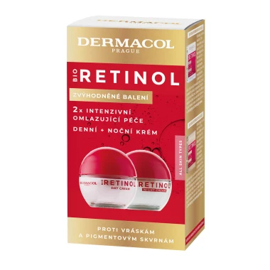 Dermacol Bio Retinol denní a noční krém 2 x 50 ml