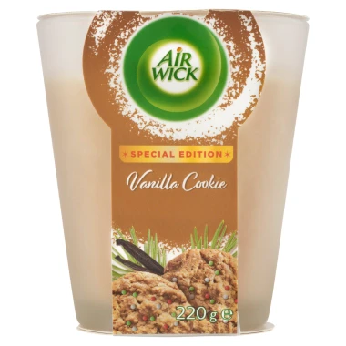 Air Wick Essential Oils Svíčka vanilkové cukroví 220g