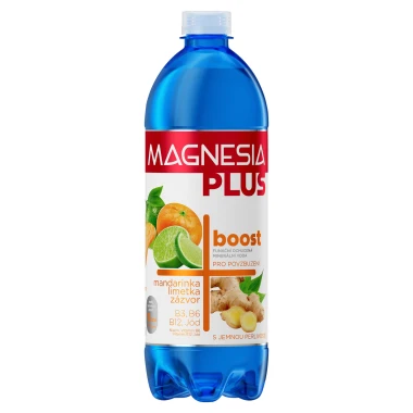 Magnesia Plus boost mandarinka limetka zázvor 0,7 l