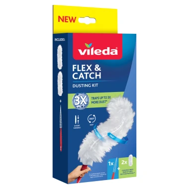 Vileda Flex&Catch s krátkou rukojetí