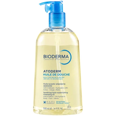Bioderma Atoderm sprchový olej pro suchou pokožku 500 ml
