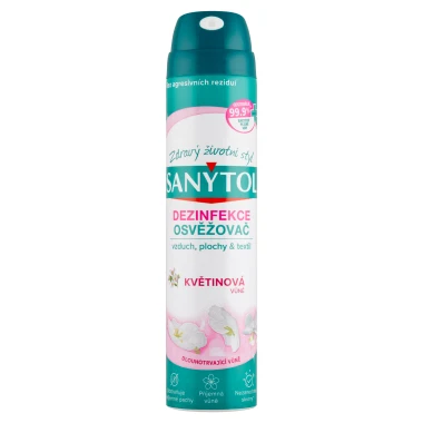 Sanytol Dezinfekce osvěžovač svěží květinová vůně 300 ml