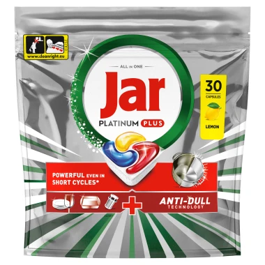 Jar Platinum Plus Lemon Kapsle do myčky nádobí 30 ks