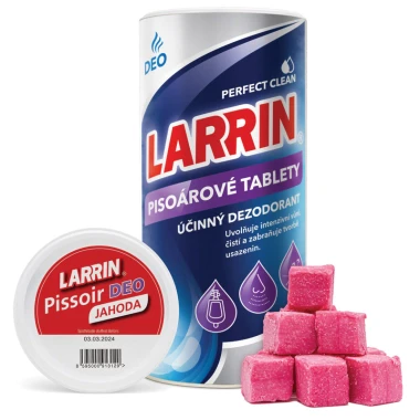 Larrin Pisoárové tablety jahoda 900 g