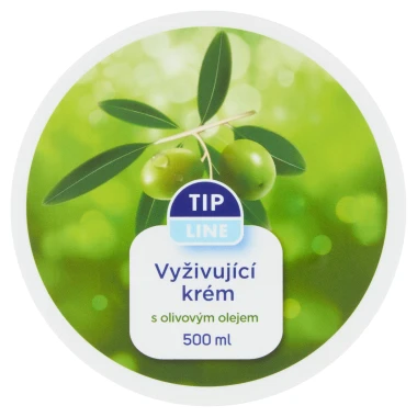 Tip Line Vyživující krém s olivovým olejem 500 ml