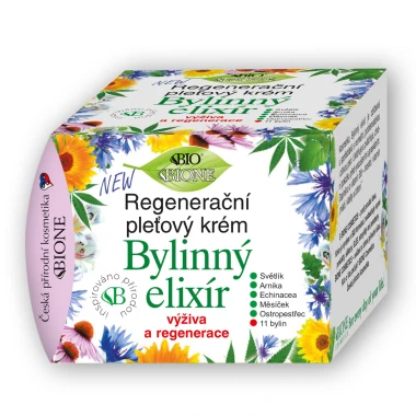 Bione Bylinný elixír Pleťový krém 51 ml