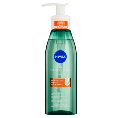 Nivea Derma Skin Clear Čisticí pleťový gel 150 ml