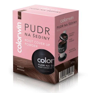 Colorwin Pudr na šediny hnědý 3,2 g