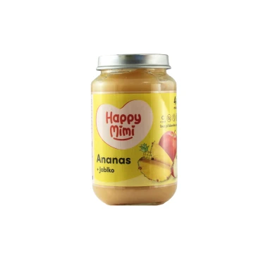Happy Mimi ovocný příkrm 190g Ananas