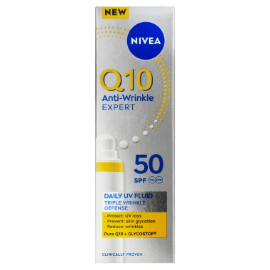 Nivea Q10 Anti-Wrinkle Expert Denní UV fluid proti vráskám OF 50 40ml