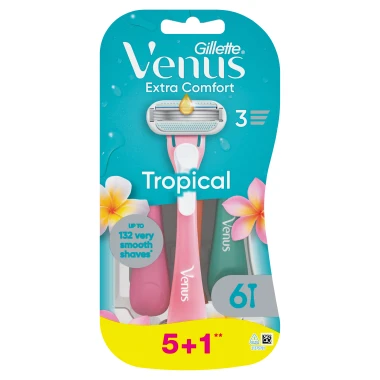 Gillette Venus Extra Comfort Tropical pohotová holítka 6 ks