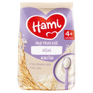 Hami Moje první kaše nemléčná rýžová 170 g