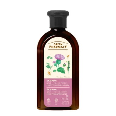 Green Pharmacy Šampon lopuch 350 ml