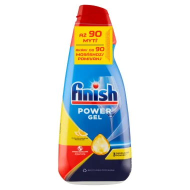 Finish Power Lemon gel do myčky nádobí 2 x 900 ml