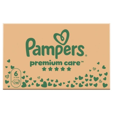Pampers Premium Care, vel. 6, 128 ks