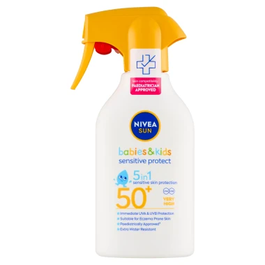 Nivea Sun Sensitive Protect Dětský sprej na opalování OF 50+ 250 ml