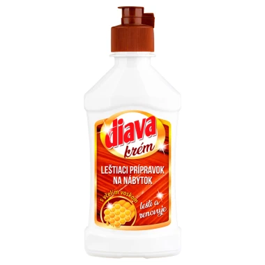 Diava lešticí krém na nábytek se včelím voskem 200 ml