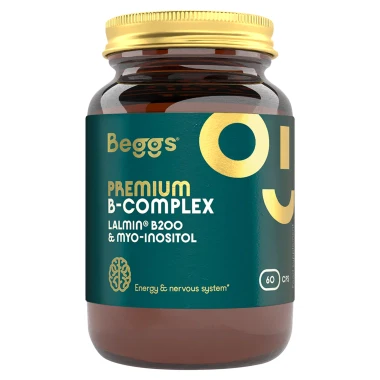 Beggs doplněk stravy s vitamíny skupiny B a myo-inositolem 60 kapslí