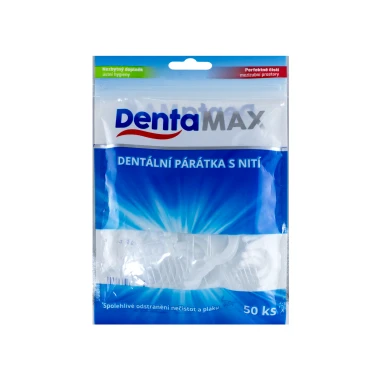 DentaMax Dentální párátka s nití 50 ks
