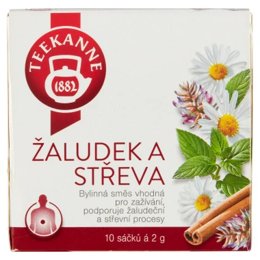 Teekanne Žaludek a střeva bylinná směs 10 x 2,0g (20g)