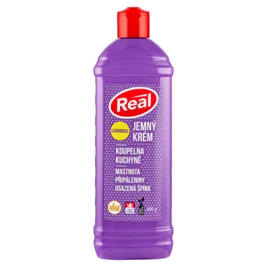 Real Levandule jemný čisticí krém proti mastnotě a špíně 600 g