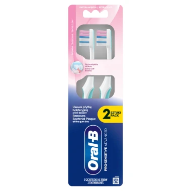 Oral-B Pro-Sensi Advanced Zubní kartáček extra měkký 2 ks
