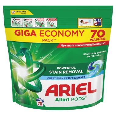 Ariel Allin1 PODS Kapsle na praní 70 PD