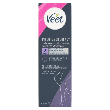 Veet Professional Depilační krém na nohy a tělo 100ml