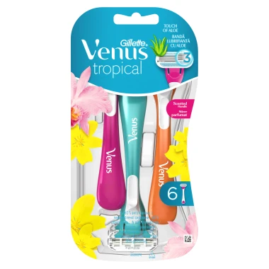 Gillette Venus Tropical Holicí strojky 6 ks