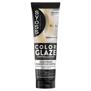 Syoss Color Glaze toner ultra platinový 130ml
