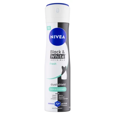 Nivea Black & White Invisible Fresh Sprej antiperspirant 150 ml