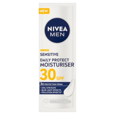 Nivea Men Sensitive ochranný pleťový krém OF30 50 ml