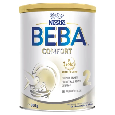 BEBA COMFORT 2, 5 HMO, pokračovací kojenecké mléko 800 g