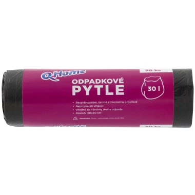 Q-Home Odpadkové pytle 30l 30ks