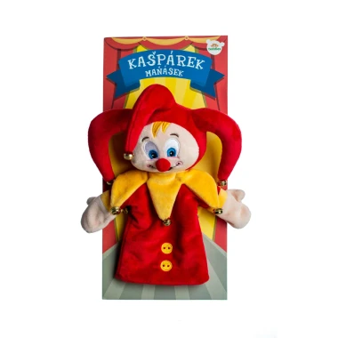 Teddies Kašpárek maňásek na ruku 28cm