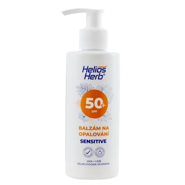 Helios Herb Balzám na opalování sensitive SPF 50+ 200 ml