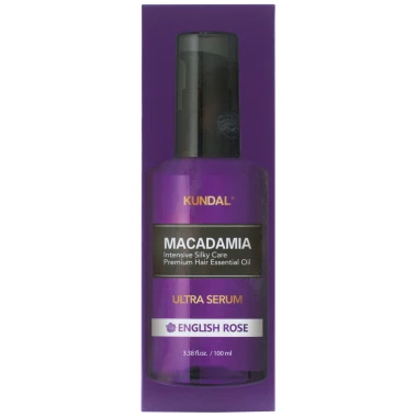 KUNDAL Macadamia Ultra sérum na vlasy English Rose 100 ml