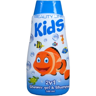 Me Too 2v1 Sprchový gel a Šampón Happy Fish 500 ml