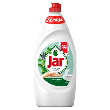 Jar Sensitive Tekutý prostředek na nádobí Tea Tree & Mint 900 ml