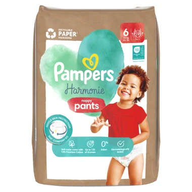 Pampers Harmonie Baby Pants, vel. 6, 19 ks