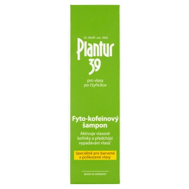 Plantur 39 Fyto-kofeinový šampon pro barvené vlasy 250 ml