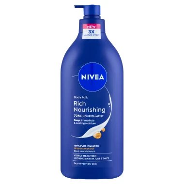 Nivea Rich Nourishing výživné tělové mléko 625 ml