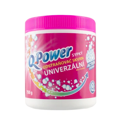 Q-Power Sypký odstraňovač skvrn 750 g