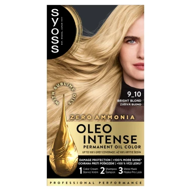 Syoss Oleo Intense Barva na vlasy zářivá blond 9_10