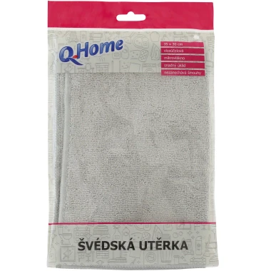 Q-Home Švédská utěrka, mix variant, 35 x 30 cm