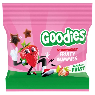 Goodies jahodoví gumídci 17 g