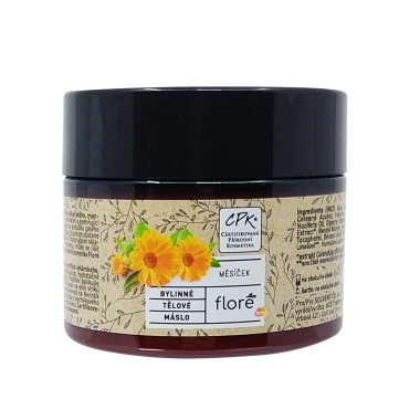 Floré  bylinné tělové máslo měsíček 150 ml