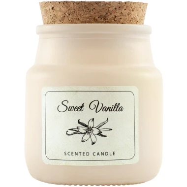 Q-Home Svíčka Sweet Vanilla 85 g 