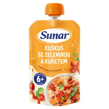 Sunar Kuskus se zeleninou a kuřetem 120 g
