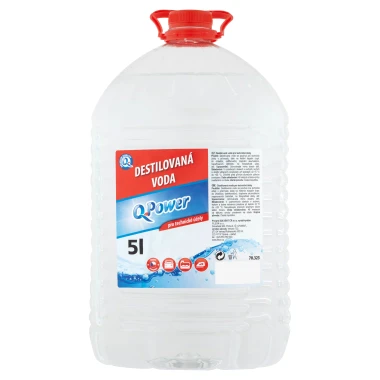 Q-Power Destilovaná voda 5l